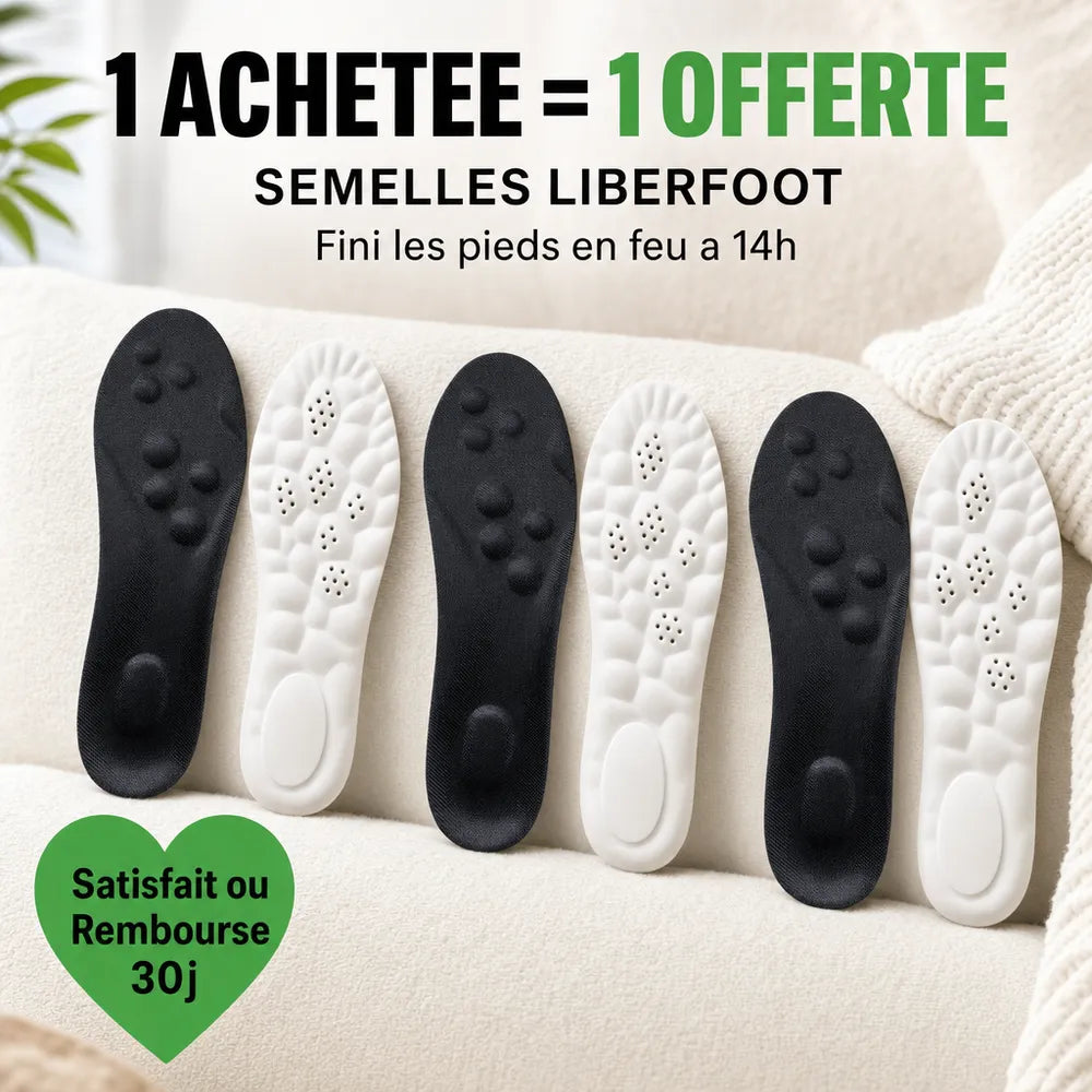 Semelles Confort & Amorti – Soutien Plantaire